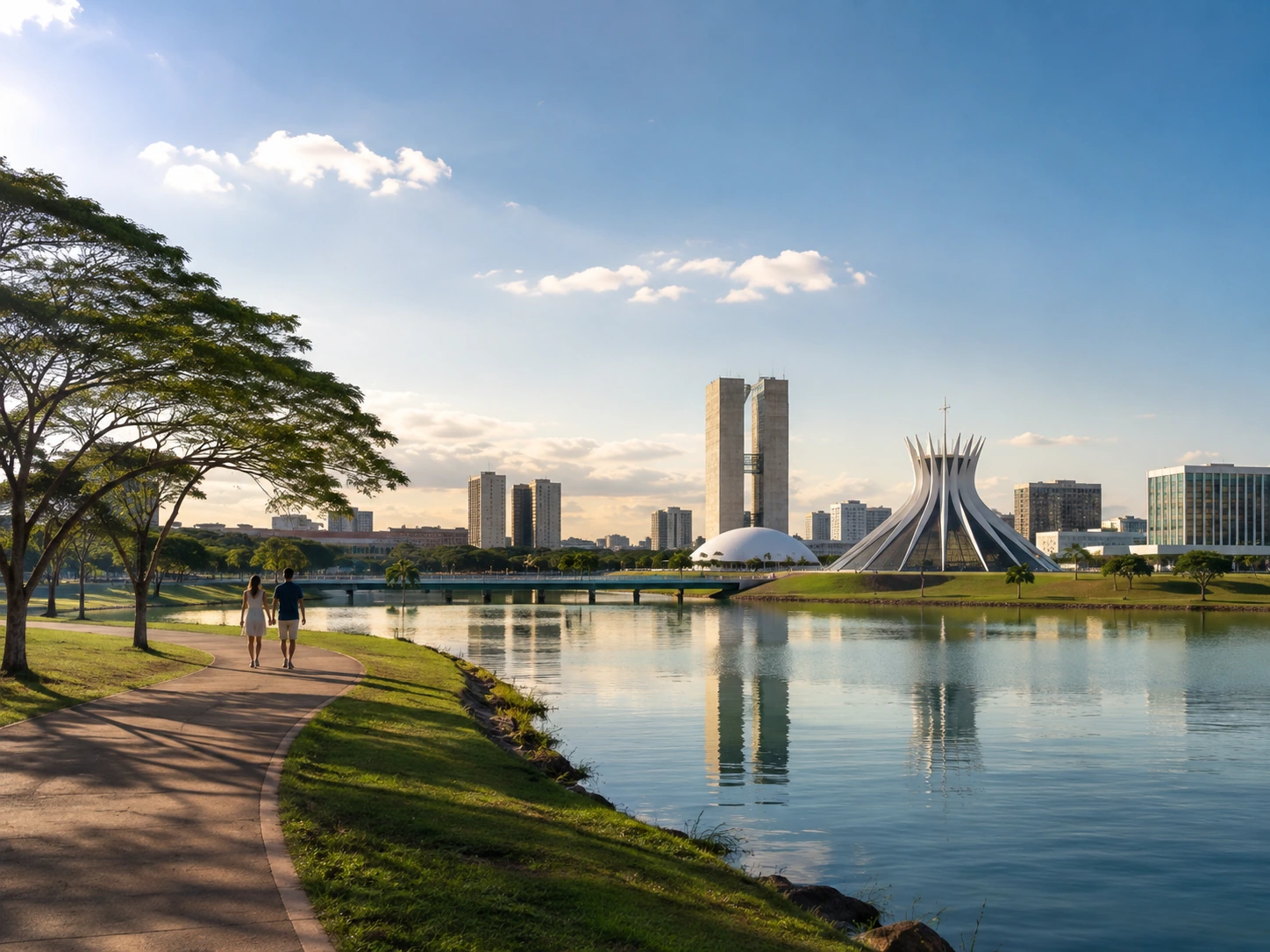 Brasília, Lago Paranoá e Esplanada