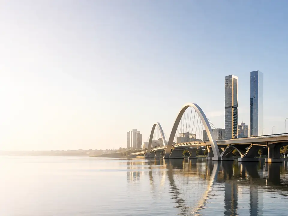 Plano urbano de Brasília, imagem ilustrativa